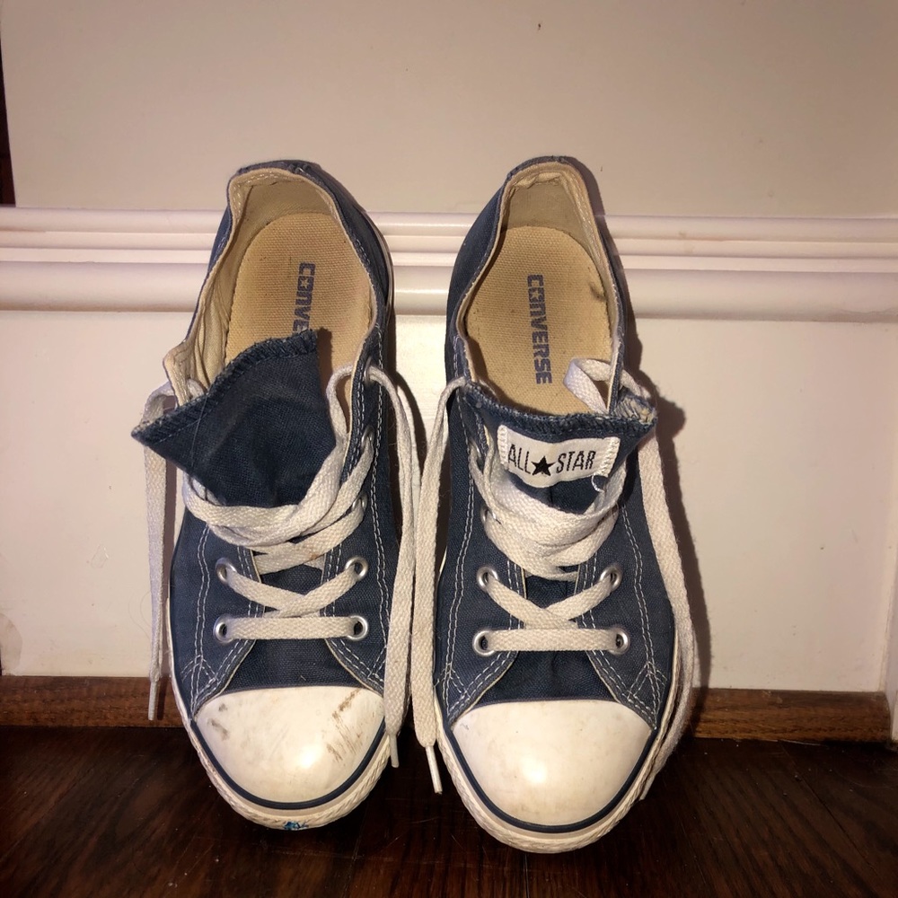 Navy Converse